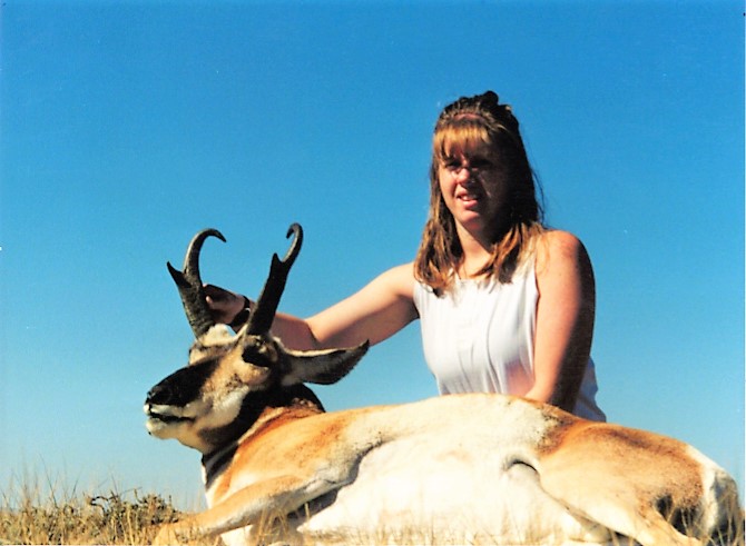 Pronghorn Antelope Hunting Huntress Women WOW Milliron TJ Outfitting